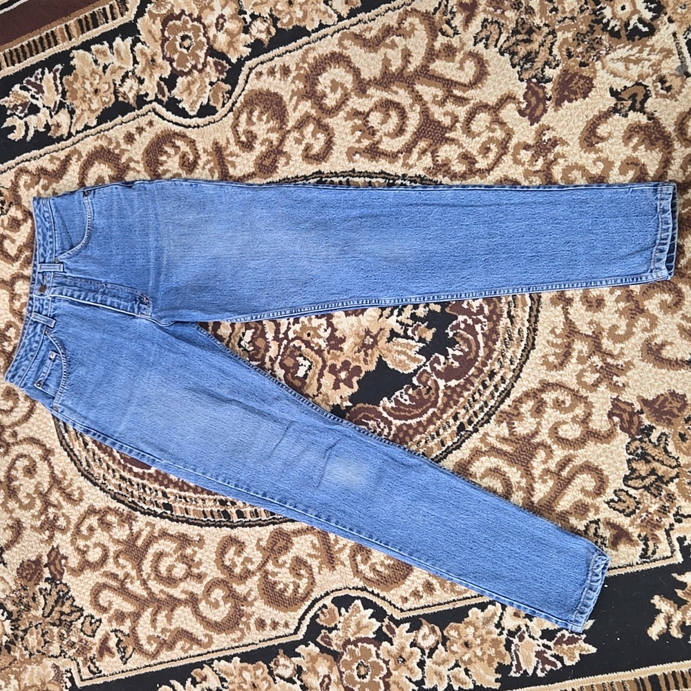 Ikeda Retro Lightwash High Waist Denim Skinny Jeans Vintage Pants 80s 90s 1990